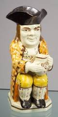 Staffordshire Pratttype Toby Jug
