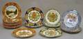 Twentyseven Wedgwood Polychrome Transfer Printed Plates