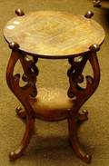 Late Victorian Oak Tabouret