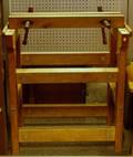 Oak Floor Standing Book Press