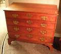 Chippendale Cherry FourDrawer Chest