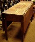 Country Federal Mahogany Dropleaf Dining Table