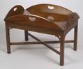 Kittinger Georgianstyle Mahogany Butlers Tray Table