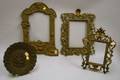 Victorian Cast Iron Plate and Three Frames