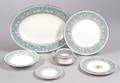 Fiftyfour Piece Wedgwood Florentine Pattern Porcelain Partial Dinner Service