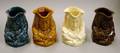 Four Wedgwood Glazed Yale Toby Jugs