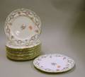 Set of Twelve Mintons Porcelain Dinner Plates