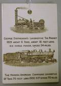 Wedgwood 1905 Locomotives Calendar Tile