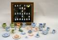 Twentyeight Miniature Modern Wedgwood Jasper Items