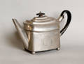Pewter teapot earlymid 19th c
