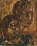Ruth Schloss Israeli b 1922 Aliza and Ovorah Two Sisters