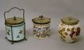 Three Wedgwood Biscuit Jars