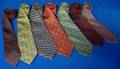 Seven Vintage Hermes Silk Mens Neckties