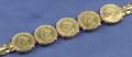 Gold Coin Bracelet