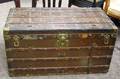 Louis Vuitton Oak Slat BrassBound 100 Homme Cuire Steamer Trunk