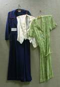 Fourteen Pieces of Midcentury Womens Clothing