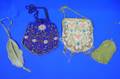 Two Beaded and Two Soldered Mesh Purses