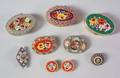 Eighteen Mosaic Jewelry Items and Accessories