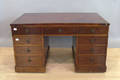 English Regency mahogany partners desk