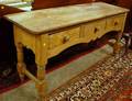 Country Pine Server with Three Drawers