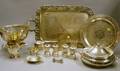 Group of Silver Plated and Sterling Tableware