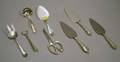 Eight Assorted Sterling Silver Serving Flatware Items