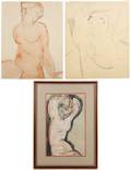 3 Maeght Lithographs After Amedeo Modigliani
