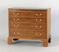 George III mahogany bachelors chest ca 1765
