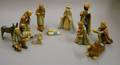 Twelvepiece Hummel Ceramic Figural Nativity Group