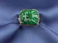 14kt Gold and Jade Ring