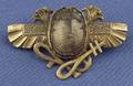 Egyptian Revival 14kt Gold Scarab Brooch