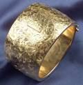 14kt Gold Bangle Bracelet Wristwatch
