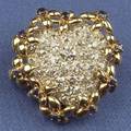 Diamond and Sapphire PendantBrooch TB Starr