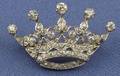 Edwardian Diamond Crown Pin JE Caldwell  Co