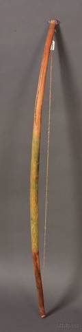 Plains Carved Wood Bow