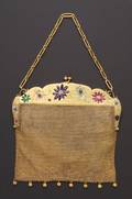 Edwardian 18kt Gold and Gemset Purse