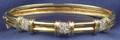 18kt Gold and Diamond Bangle Bracelet Tiffany  Co