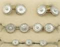 Art Deco MotherofPearl and Seed Pearl Dress Set Larter  Sons