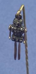 Antique Diamond Knight Stickpin