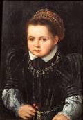 Manner of Pieter Jansz Pourbus Flemish 15101584 Portrait of a Child