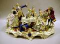 Capo di Monte Porcelain Figural Group