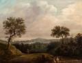 Patrick Nasmyth Scottish 17871831 Expansive Landscape with Two Figures