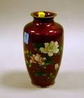 Japanese Moriage Cloisonne Vase