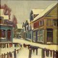 Heinrich Pfeiffer American 18741960 Provincetown in Winter