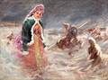 Valdimir Lazarev Russian 20th Century Fairy Tale of the Ice Maiden