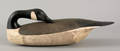 Turned head goose decoy attributed to Hurley Conklin mid 20th c