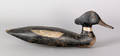 Virginia merganser duck decoy late 19th c