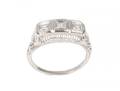 Ladies 14k White Gold  Diamond Ring