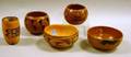 Five Pieces of Southwest Native American Painted Pottery