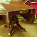 Regency Mahogany Dropleaf Breakfast Table